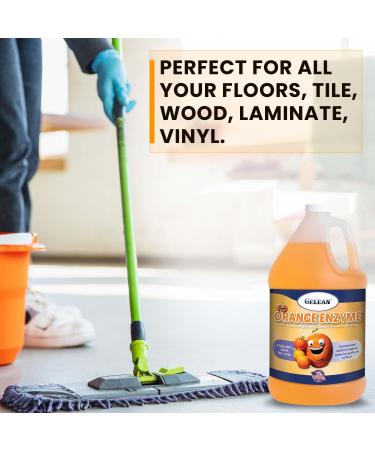 Multi-Purpose Enzyme Cleaner - Super Concentrate 128 oz - Eliminates Pet Stains & Odors - USA Made - Makes 64 Gallons - Extra Strong Orange Enzyme Floor Cleaner - Buy Online on GoSupps.com