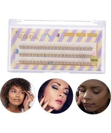 DOITOOL 1 Box Fake Eyelashes Individual Lash Natural Look Lashes Halloween Makeup Supplies Strip Eyelashes Cross False Eyelashes Fluffy Eyeslash Faux Lashes Fiber Make up Extend - Buy Online on GoSupps.com