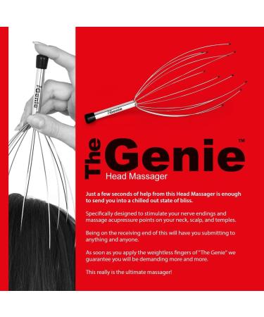 Buy The Genius Head Massager - Best Scalp Massager for Ultimate Relaxation | Fast International Shipping - Buy Online on GoSupps.com
