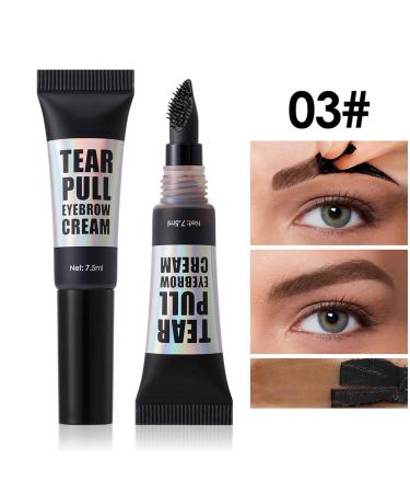  Generisch Eyebrow Cream Eyebrow Gel Peelable Long Lasting No Fade Volume Eyebrow Gel Waterproof Sweat Resistant for Full Brows - Buy Online on GoSupps.com