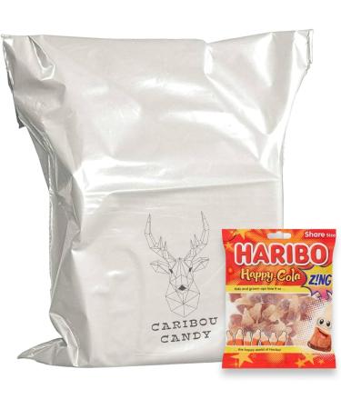 Happy Cola Bottles Zing Fizzy Gummy Sugar Coated Sweets 160g - 2x Share Bags - Buy Online on GoSupps.com