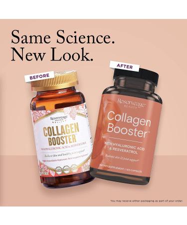 ReserveAge Nutrition Collagen Booster 120 Capsules - Anti-Aging Support & Skin Health - Buy Online on GoSupps.com