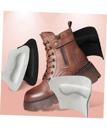 Didiseaon 2 Pairs Leather Heel Stickers & Gel Insoles for Women | Dressy Heel Pads | Double Sided Tape | Widen Half Size Pads - Assorted Colors 12x5.7cm - Buy Online on GoSupps.com