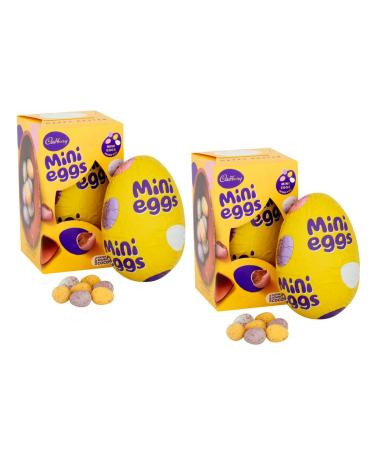 2x Dairy Milk Mini Eggs Chocolate Easter Eggs | Easter Eggs For Kids | Perfect for Easter Gift | Perfect for Egg Hunt | Chocolate Gifts | Chocolate Easter Egg 2024 | Easter Party | 97g