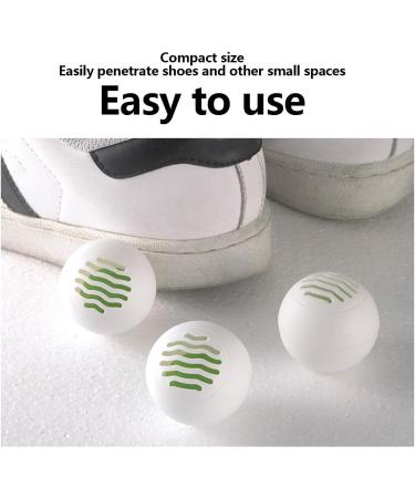 Deodorizer Balls | Portable Odor Absorber Odor Remover - Reusable Sneaker Odor Eliminator Eco-Friendly Household Shoe Odor Remover for Refreshing Sneaker Klufo - Buy Online on GoSupps.com