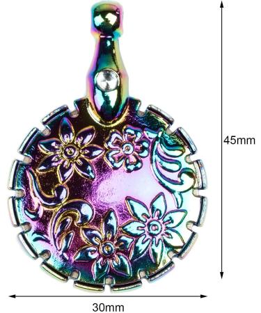 AXEN 2PCS Antique Metal Yarn Cutter Pendants - Round Shape Sewing Tools - Vintage Dazzle Thread Cutter - 1 Package - Buy Online on GoSupps.com