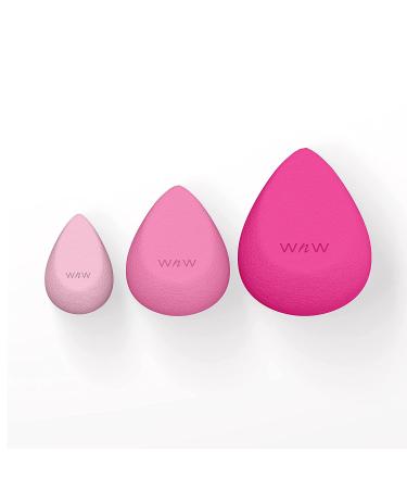 Wet n Wild Power Trio: 3-Piece Beauty Blender Makeup Sponge Set - Buy Online on GoSupps.com