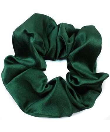 Mytoptrendz Satin Hair Tie - Classic Green & Dark Green | Luxurious Gentle on Hair Ideal for All Hair Types - Buy Online on GoSupps.com