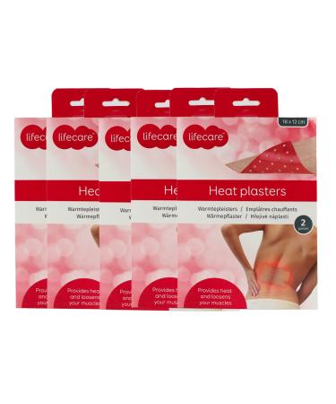 Heated Anti Pain Patches Patches for Paprika two patches 18 x 12 cm (set of 3 x 2 6)