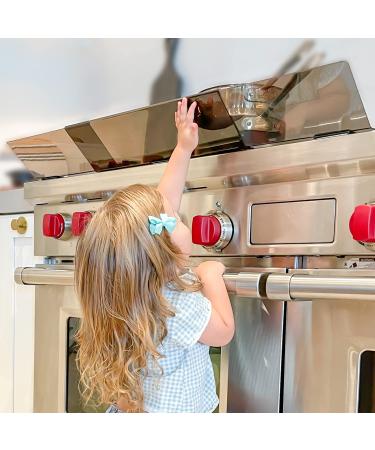 Prince Lionheart Stove Guard for Child Safety Premium Adhesive Stove Guard that Protects from Burns Adjustable Stove Guard