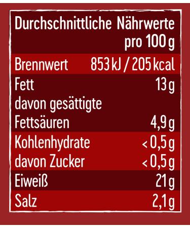 Buy Dreistern Red Sausage 160g - Premium Quality International Shipping - Buy Online on GoSupps.com