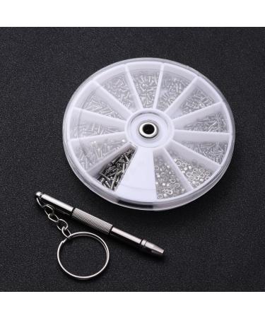 Lurrose 1200 Pieces Glasses Screws Set for Sunglasses - Essential Repair Tool Kit for Eyewear Maintenance - Buy Online on GoSupps.com