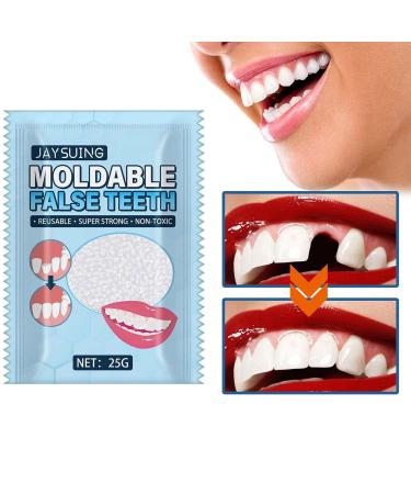 Tooth Repair Granules - Provisional Tooth Repair Set for Temporary Fixation of Missing & Broken Teeth - Buy Online on GoSupps.com
