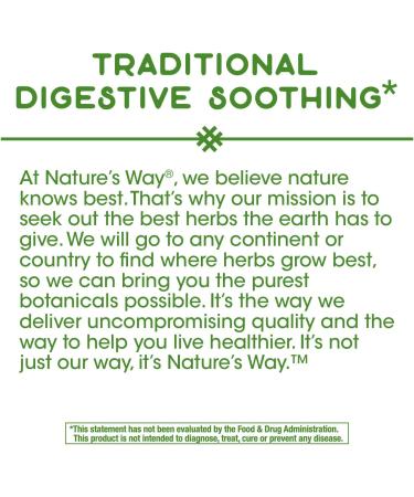 Nature's Way Peppermint Leaf 700 mg - 100 Vegan Capsules for Digestive Health - Buy Online on GoSupps.com