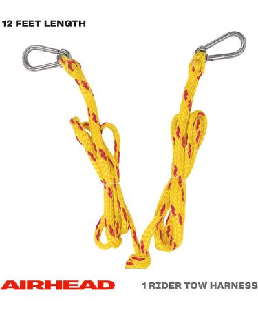 Airhead 12ft Tow Harness for 1 Rider Tubes, Skis, Boards & Wakeboards - Buy Online on GoSupps.com