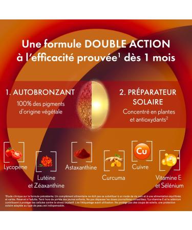 Oenobiol - Perfect Bronze Solaire 2-in-1 - Self-tanner and Sun Preparer - Proven Effectiveness from 1 Month - 2 Month Program - 2x30 Capsules - Buy Online on GoSupps.com