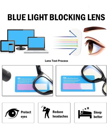 3 Pack Oversized Blue Light Blocking Reading Glasses for Women - Leopard 1.5x - Buy Online on GoSupps.com