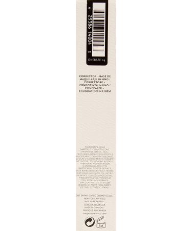 Cargo OneBase Concealer & Foundation 04 - 0.60 oz (17 g) | Flawless Makeup Solution - Buy Online on GoSupps.com