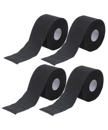 Beaupretty 4rouleaux Papier De Protection Pour Cou De Coiffeur lastique Pour Salon De Coiffure Pour Couper Et Colorer Cheveux Noir