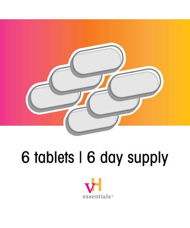 vH essentials Vaginal Odor Treatment - pH Balanced Suppositories - 6 Tablets with Applicator (667-06) - Buy Now - Buy Online on GoSupps.com