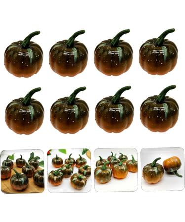 DECHOUS 12pcs Halloween Pumpkin Home Stuff Halloween Supplies Artificial Pumpkins Black Pumpkins Simulation Pumpkin Halloween Decorations Miniatures Photography Prop Household Reward Foam - Buy Online on GoSupps.com