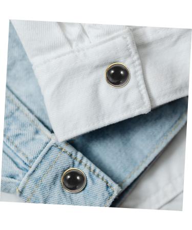 NUOBESTY 100 pcs Accessories Kit DIY Stud Rivets for Crafts Shoe Rivet Studs Bag Turquoise Craft Clothing 0.9X0.7cmx2pcs Blackx2pcs - Buy Online on GoSupps.com