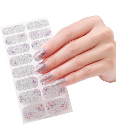 Buy Semi Cured Gel Nails Art Sliders | UV LED Lamp Nail Decals & Stickers for Manicure | Fashion Nail Appliques & Vinyls - Style ZE0392 - Buy Online on GoSupps.com
