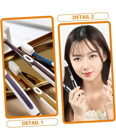 TOVINANNA 10-Stage Tooth Cleaning Tool | Silicone Travel Toothbrush & Accessories - International Shipping Available - Buy Online on GoSupps.com