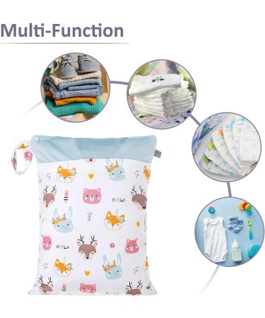 Seaur Cloth Diaper Pockets - Washable & Reusable Organizer Bag for Beaches Fitness Hiking & Travel | 30x40 cm | Color 11 - Buy Online on GoSupps.com