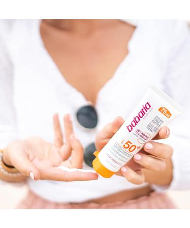 Facial Solar Cream Anti-Wrinkle Rosa Mosqueta F-50 - 75ml | Anti-Aging Sunscreen for Radiant Skin - Shop Internationally - Buy Online on GoSupps.com