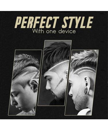 Yamloveme Trimmer Yamloveme Cordless Electric Hair Clipper Rechargeable Hair Clipper for Men Hair Trimmer Rechargeable Waterproof with Guide Combs (2PCS-B) - Buy Online on GoSupps.com