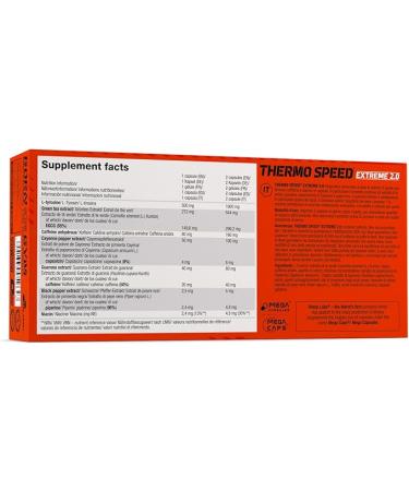 Olimp Sport Nutrition Thermo Speed Extreme Mega Caps 120 | Best Fat Burner & Weight Loss Supplement - Fast International Shipping - Buy Online on GoSupps.com