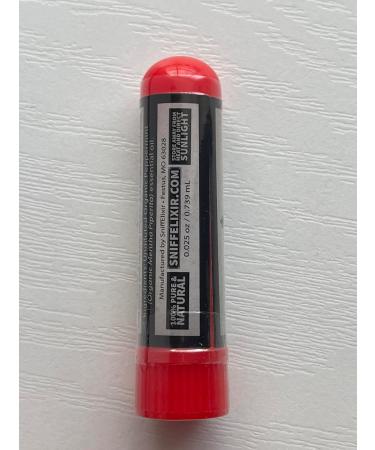 SniffElixir Peppermint Aromatherapy Nasal Inhaler Stick Essential Oil Inhaler Made with USDA Certified Organic Essential Oils Cool Refreshing Mint Aroma - Buy Online on GoSupps.com