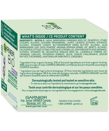 Garnier Bio Anti-Age Night Cream With Organic Lavandin 50ml 207 Grams - Buy Online on GoSupps.com