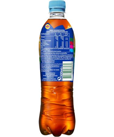 Unilever Lipton Zero Sugar Ice Tea Sparkling a wonderfully refreshing ice tea 12 x 500 ml Value pack - Buy Online on GoSupps.com