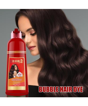 Holdes Color Shampoo for Women 500ml Long Lasting Color Shampoo Skin Friendly Instant Plant Bubble Natural Hair Dye Shampoo Holdes - Buy Online on GoSupps.com