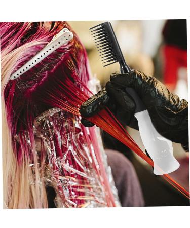 FRCOLOR Hair Dye Bottle with Comb Applicator - Precision Hair and Beard Dyeing Tool - Assorted Colors - 25CM | International Shipping Available - Buy Online on GoSupps.com
