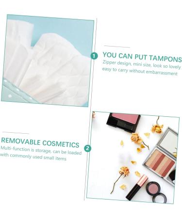 Beavorty Women's Panty Insert & Bandages Bag | Menstrual & Breastfeeding Holder | Stylish Cosmetic Bag for Teens - Buy Online on GoSupps.com