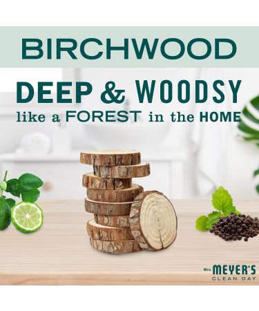 MRS. MEYER'S CLEAN DAY Liquid Hand Soap, Birchwood Scent, 12.5 fl oz (Pack of 3) - Buy Online on GoSupps.com