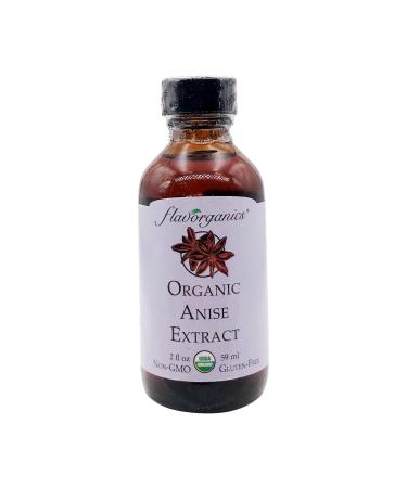 Flavorganics Organic Anise Extract, 2 Ounce