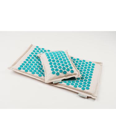 Lifeilove Nails Spikes Acupressure Acupuncture European Quality Mat and Pillow Pain Relief Stress Relief Muscle Relaxant