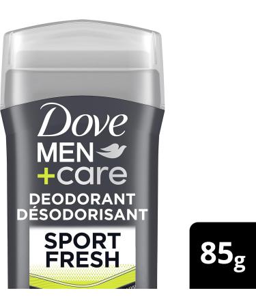 Dove Men + Care Deodorant Stick Aluminum-free Deodorant Formula with 72-hour Protection Sport Fresh with Vitamin E and Triple Action Moisturizer 85 g - Buy Online on GoSupps.com