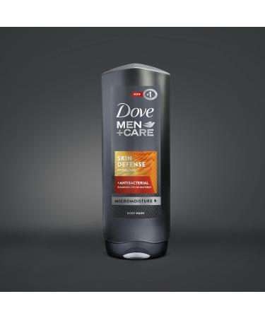 Dove Men+Care Skin Defense Body Wash 4 Count - 18 oz (Pack of 4) | Hydrating and Nourishing Formula for Smooth Skin | Washes Away Bacteria - Buy Online on GoSupps.com
