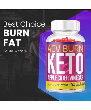 ACV Burn Keto Gummies - Powerful ACV Burn Keto Gummy Bears (1 Pack) - Buy Online on GoSupps.com