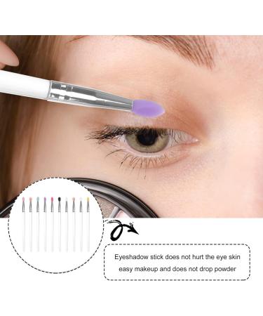 Beavorty 10pcs Eye Shadow Brush Facial Wand Eye Foundation Brush Practical Makeup Brush Face Eye Shadow Stick - Buy Online on GoSupps.com