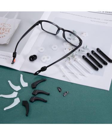 Heveer Anti-Slip Glasses Accessories: Ear Hooks Nose Pads & Rings - 16 Pairs for Comfort & Stability - Buy Online on GoSupps.com