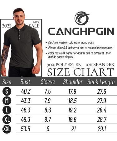 Men's Slim Fit Muscle Polo Shirt | Short Sleeve Golf Shirt | Dry Fit | Casual & Stylish | Black - Large - Buy Online on GoSupps.com