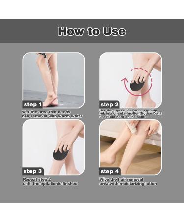 Nano Hair Remover Painless Crystal Hair Removal Device for Women & Men | Hoelg Epilator Tool - Buy Online on GoSupps.com