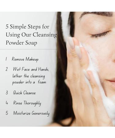 ORYZAE Koji Enzyme Face Wash Powder Gentle Brightening Cleanser with Kojic Acid | Vegan Natural Made in Japan Fermented Rice Skincare (50g / 1.76oz) - Buy Online on GoSupps.com