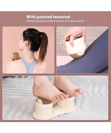 2-in-1 Foot Massage Ball & Lacrosse Balls | Hot & Cold Compress Massage Roller for Myofascial Relief & Foot Pain - Buy Online on GoSupps.com